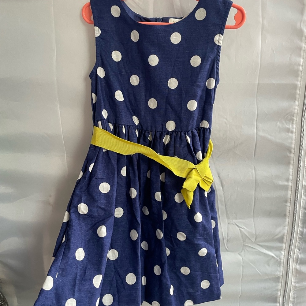 Mini boden polka dot Dress size 4-5y